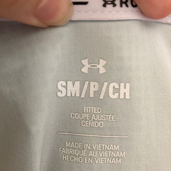 Under Armour Weather Shield Running Jacket Ice Blue Small - Picture 5 of 7